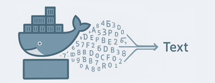 Docker garbage characters in API responses