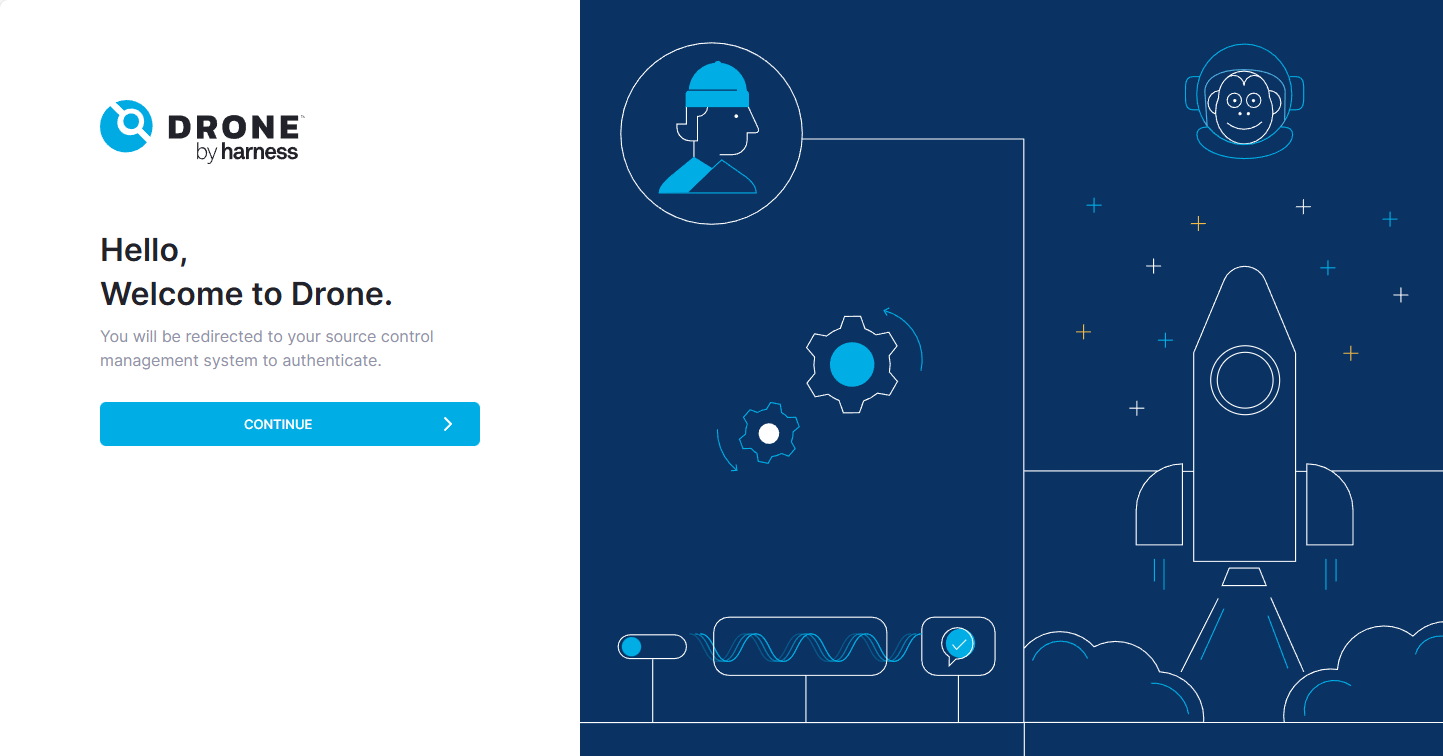 DroneCI GitHub Authorization